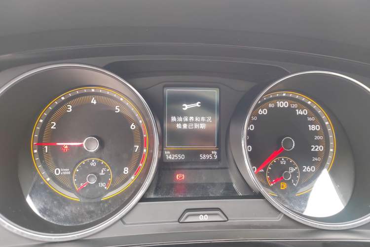 Used Volkswagen Tiguan L 2020 330TSI Automatic Two-Wheel Drive Smart Luxury Edition China VI Standard Instrument Cluster