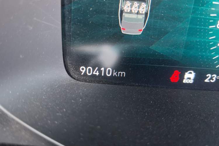 Used Lynk & Co 03 2019 2.0TD Automatic Jing Pro Edition Odometer Close Up