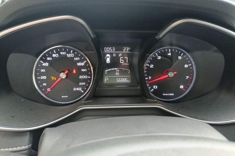 Used MG 6 2017 20T Automatic Luxury Smart Connect Version China V Standard Instrument Cluster