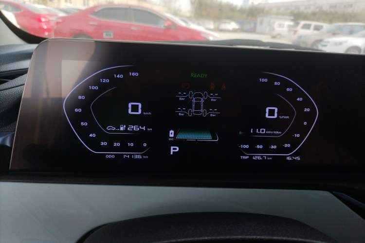 Used CHANGAN OSHAN Benni E-Star 2022 Qingxin Edition Colorful Model Lithium Iron Phosphate Instrument Cluster