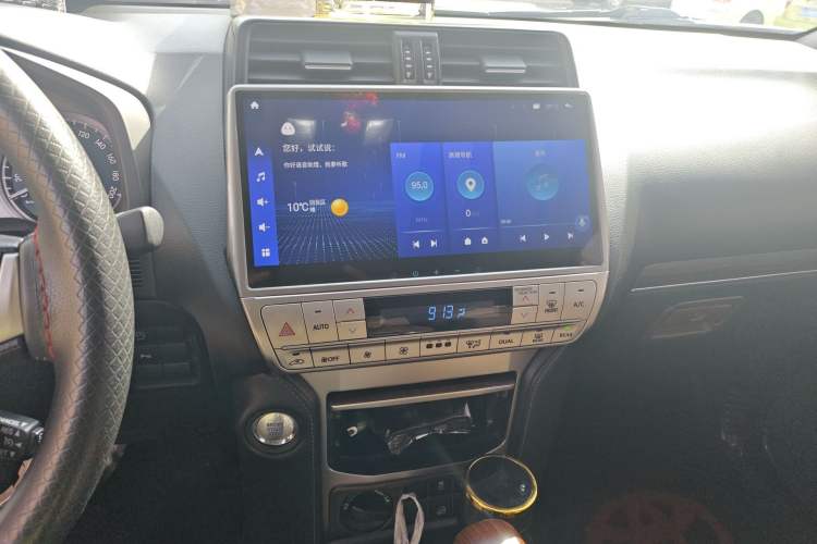 Used Toyota Prado 2018 3.5L Automatic TX-L Audio And AC Panel