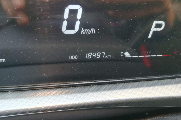 Used JETOUR Dashing 2022 1.6T DCT King PRO Odometer Close Up