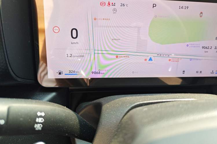 Used Haval Raptor 2025 2.0T 4WD Ultra Odometer Close Up