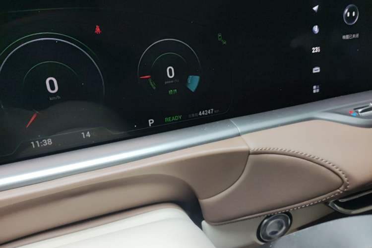 Used VOYAH FREE 2021 Two-Wheel Drive Standard Pure Electric City Edition Odometer Close Up