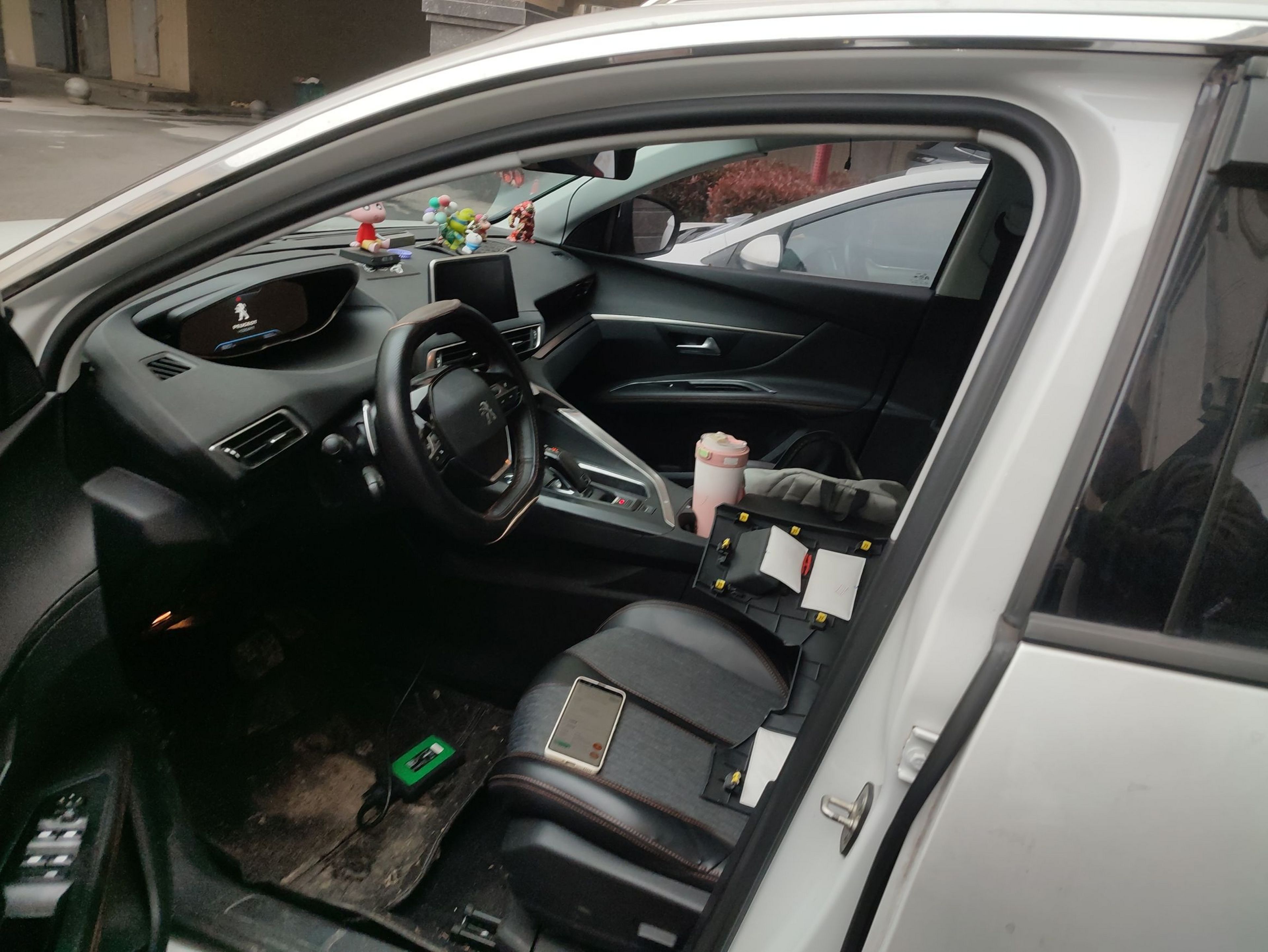 Avant de la voiture