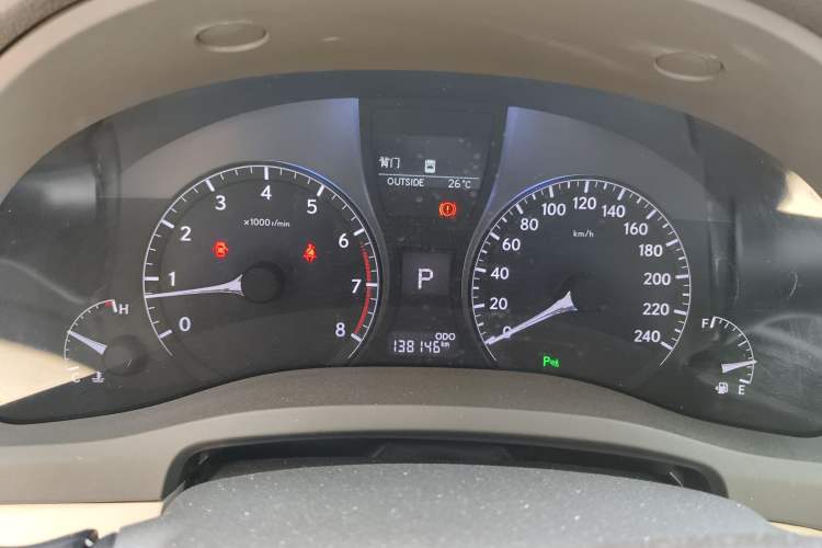 Used Lexus RX Classic 2012 270 Elegant Edition Instrument Cluster