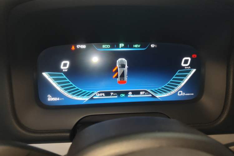 Used BYD Tang New Energy 2018 DM 2.0T All-Wheel Drive Smart Connect & Enjoyment Model 7 Seats China V Emission Standard Instrument Cluster