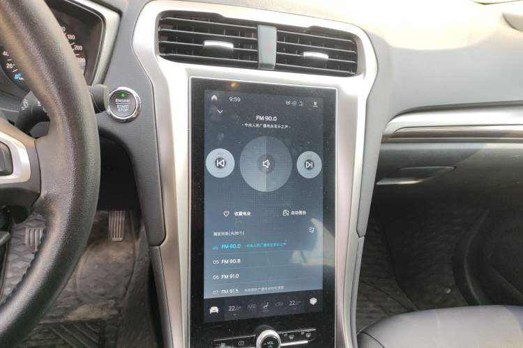 Used Ford Mondeo 2020 EcoBoost 180 Stylish Model Audio And AC Panel