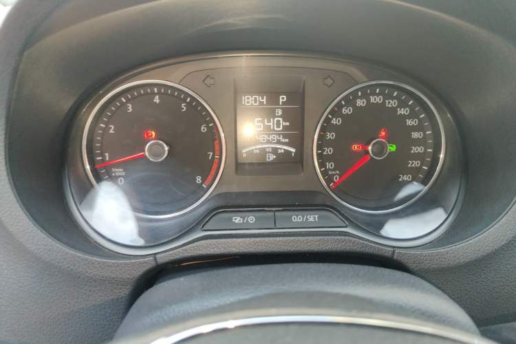 Used Volkswagen Polo 2016 1.6L Automatic Comfort Model Instrument Cluster