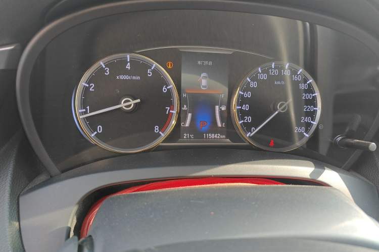 Used Honda Spirior 2017 2.0L Comfort Edition Odometer Close Up