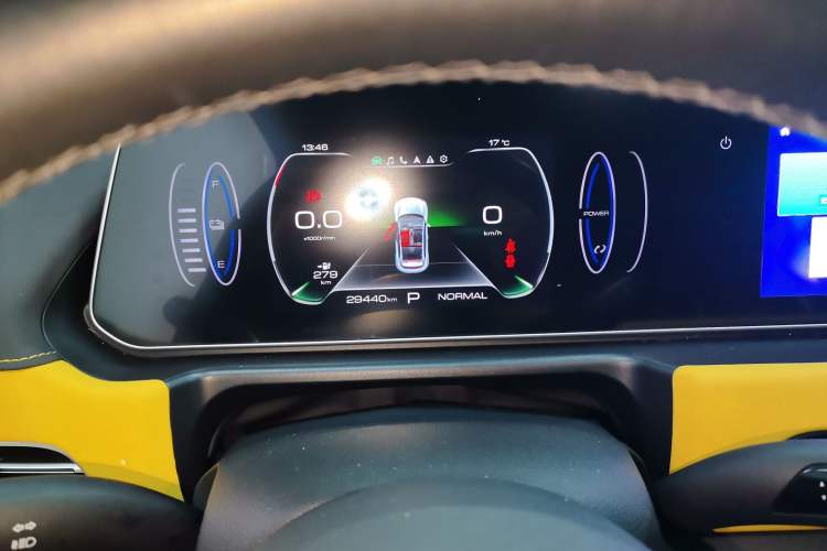 Used ORA Good Cat GT 2023 Mulan Edition 401km Prestige Version Instrument Cluster