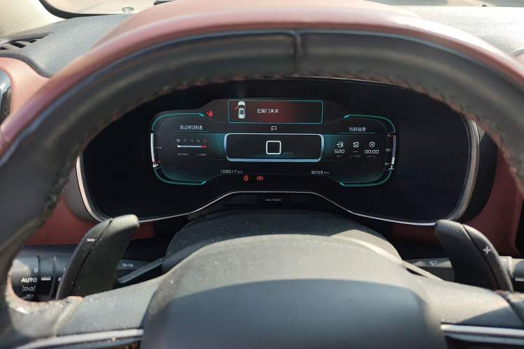 Used Citroen C5 AIRCROSS 2017 380THP Luxury Model Odometer Close Up