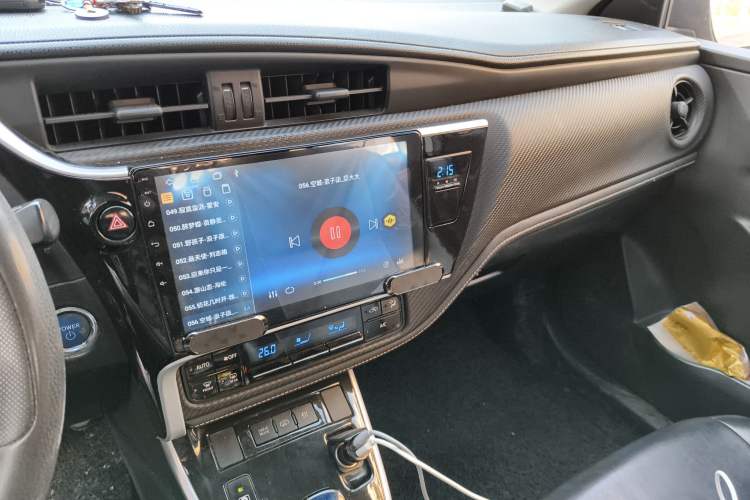 Used Toyota Levin Hybrid E+ 2019 1.8L PH GS E-CVT Elite Edition Audio And AC Panel