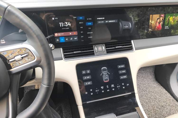 Used Li Auto ONE 2021 Extended-Range 6-Seater Version Audio And AC Panel