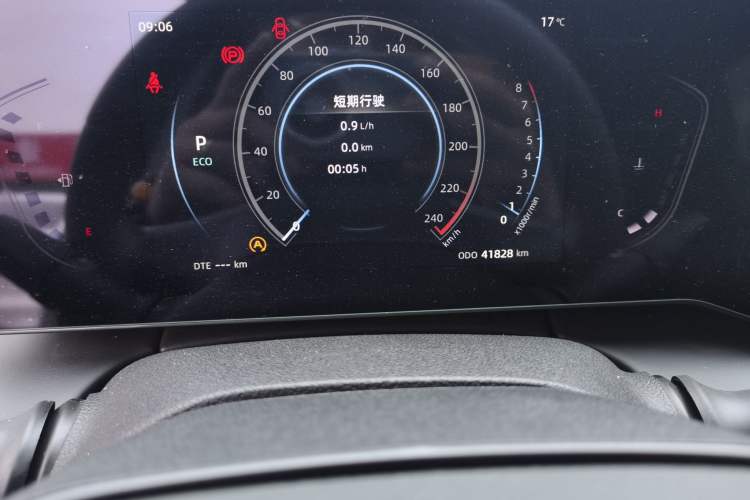 Used CHANGAN Ruicheng PLUS 2023 1.5T DCT Prestige Edition Odometer Close Up