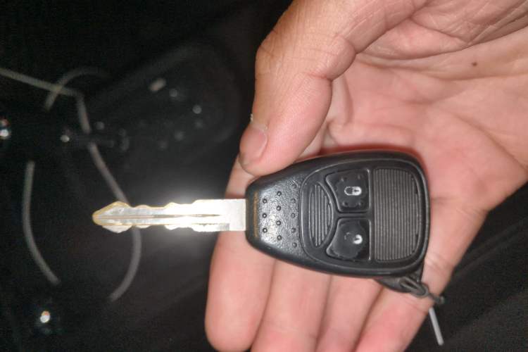 Used Jeep Wrangler 2014 3.0L Sahara Four-Door Edition Vehicle Key