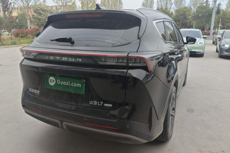 Used JETOUR Shanhai L7 2024 1.5T 120km MAX+ 7-Seater Rear Right 45 Deg