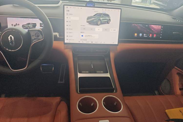 Used Hima AITO M7 2026 Model Range-Extending Max All-Wheel Drive 6-Seater Version Audio And AC Panel