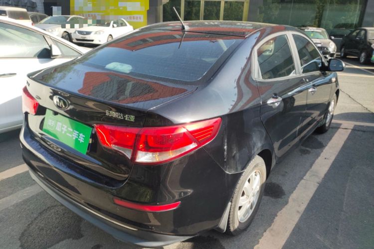 Used Kia K2 2015 Sedan 1.4L Automatic GLS Rear Right 45 Deg