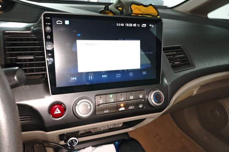 Used Honda Civic 2009 1.8L automatic comfort version Audio And AC Panel