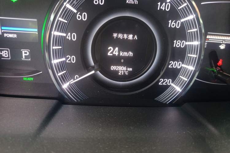 Used Honda Odyssey 2019 2.0L Rui-Changxiang Edition Odometer Close Up