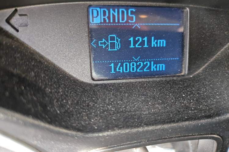 Used Ford Focus 2012 Hatchback 1.6L Automatic Comfort Model Odometer Close Up