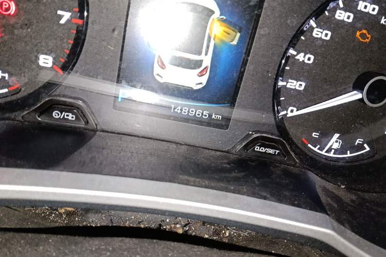 Used Geely Auto Emgrand GS 2016 Sport Edition 1.8L Automatic LingShang Model Odometer Close Up