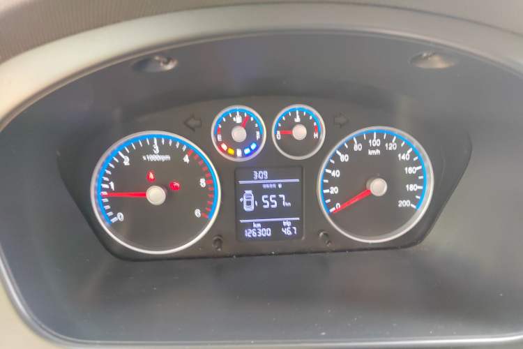 Used Foton Toano 2020 2.0T Multi-Function Extended Wheelbase Mid-Roof 5/6/7-Seater with Rear Dual Tires China VI Emission Standard F20TC3 Instrument Cluster