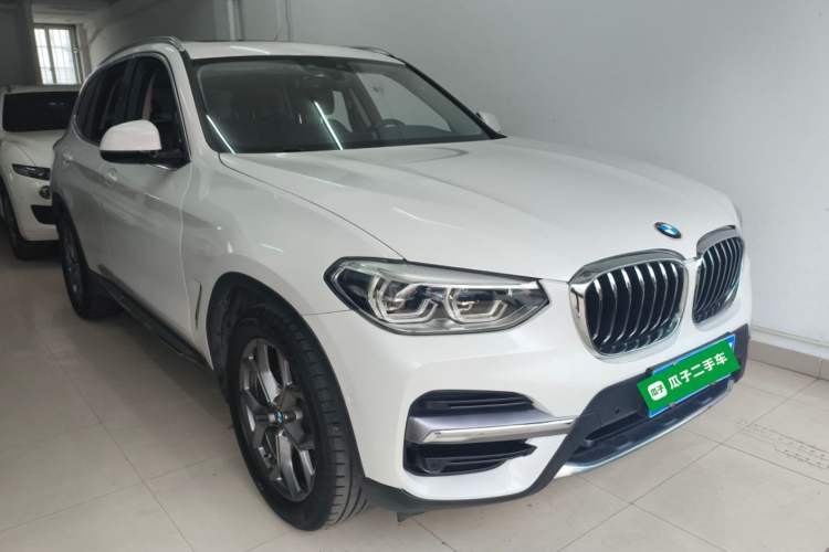 Used BMW X3 2020 xDrive28i Luxury Package Front Right 45 Deg
