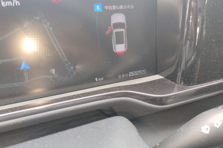 Used Formula Leopard 5 2023 Navigator Edition Odometer Close Up