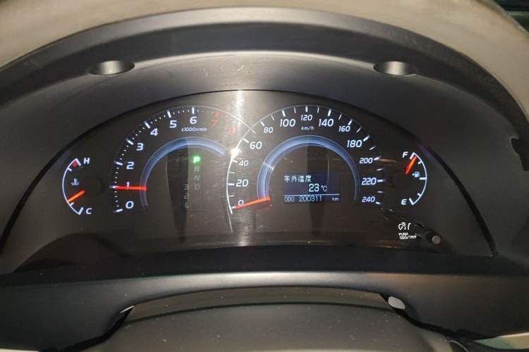 Used Toyota Camry 2012 200G Classic Luxury Edition Instrument Cluster