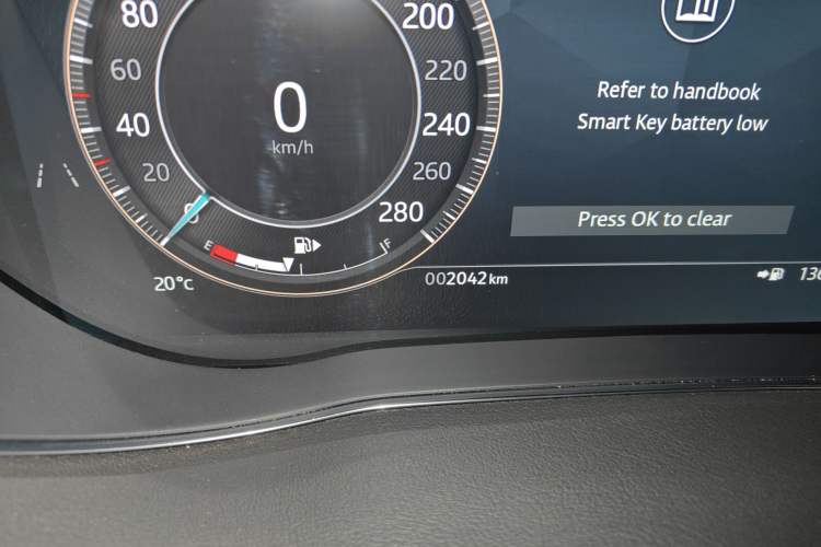 Used Jaguar E-PACE 2024 All-New R-DYNAMIC S Sport Edition Odometer Close Up