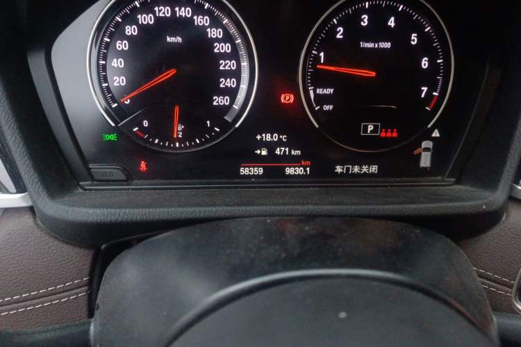 Used BMW X2 2021 Restyled sDrive25i M Sport Package Odometer Close Up