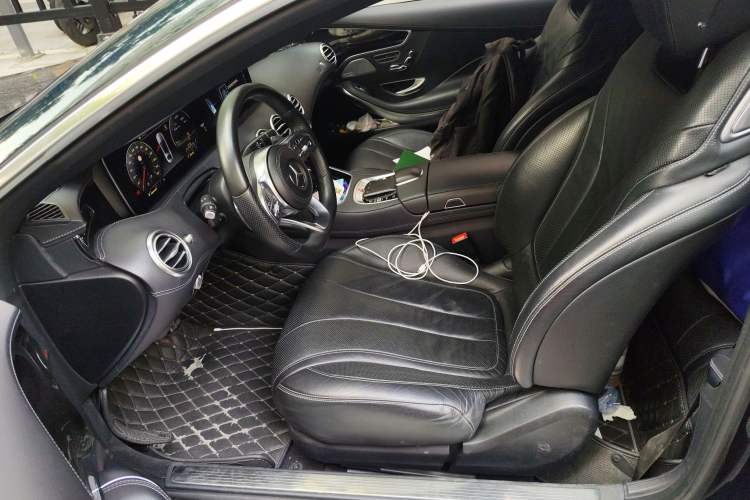 Used Mercedes-Benz S-Class 2018 S 450 4MATIC Coupe Left Front Seat