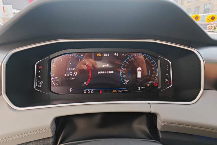 Used Volkswagen Tayron 2023 380TSI Four-Wheel Drive R-Line High-Energy Version Instrument Cluster