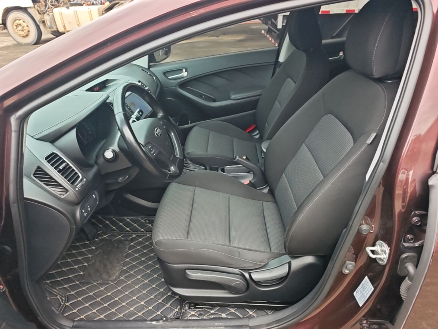 Avant de la voiture