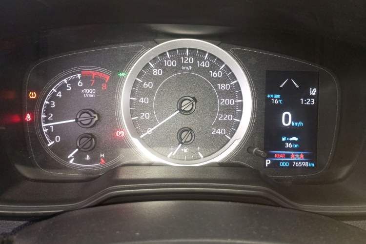 Used Toyota Corolla 2021 1.2T S-CVT Pioneer Edition Instrument Cluster
