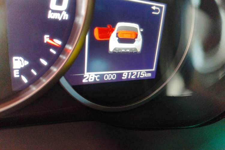 Used Toyota 86 2019 2.0L Manual Luxury Edition Odometer Close Up