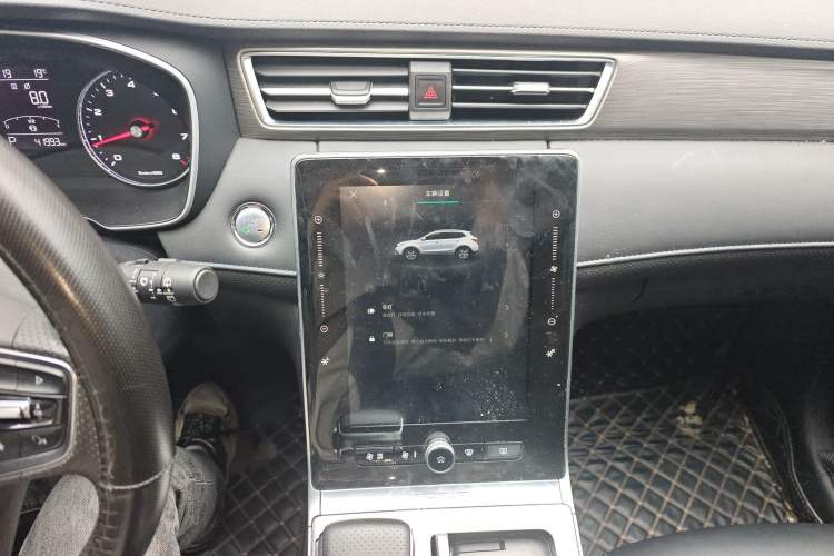 Used Roewe RX5 2022 330TGI Automatic National Style Edition Audio And AC Panel