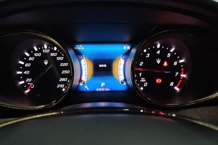 Used Maserati President 2017 3.0T Standard Model Instrument Cluster