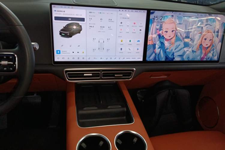 Used Li Auto L8 2024 Pro Model Audio And AC Panel