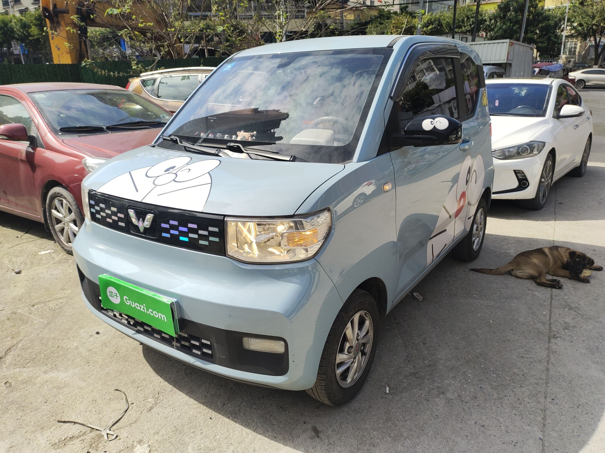 Parte inferior delantera