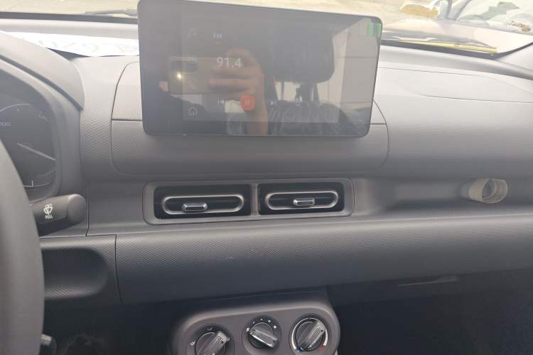 Used Wuling Hongguang New Energy 2024 All-Electric Model 300KM Standard Version Audio And AC Panel