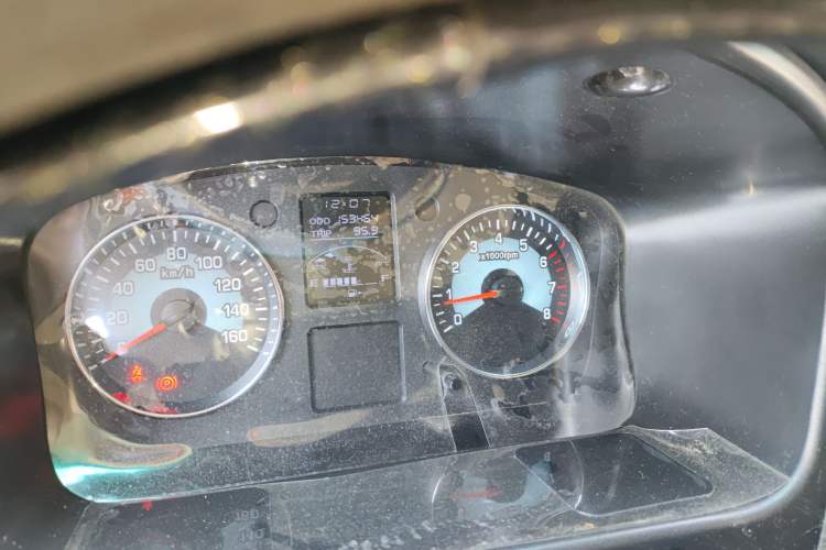 Used Jinbei New Hiace X30L 2021 1.5L Wealth Central Air Conditioning Edition Van China VI Standard SWC15M Odometer Close Up