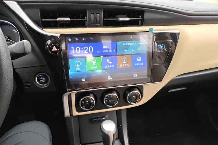 Used Toyota Corolla 2017 Revised Version 1.2T S-CVT GL Audio And AC Panel