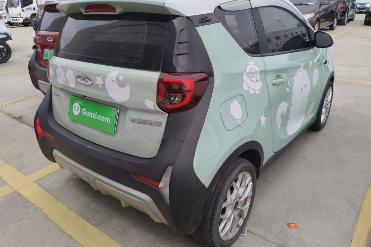 Used Chery QQ Little Ant 2022 Sweet Pink Edition Half-Sugar Version Lithium Iron Phosphate 29.2 kWh 30 kW 301 km Rear Right 45 Deg