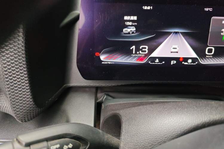 Used Haval DARGO 2021 2.0T DCT 4x4 Chinese Rural Dog Edition Odometer Close Up