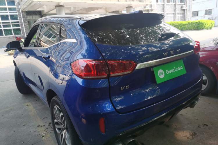 Used Wey VV5 2019 Upgraded Model 2.0T Two-Wheel Drive Ultra-Luxury Version China V Standard Rear Left 45 Deg