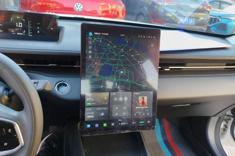 Used CHANGAN Eado DD 2023 Blue Whale NE 1.5T GDI DCT Luxury Edition Audio And AC Panel