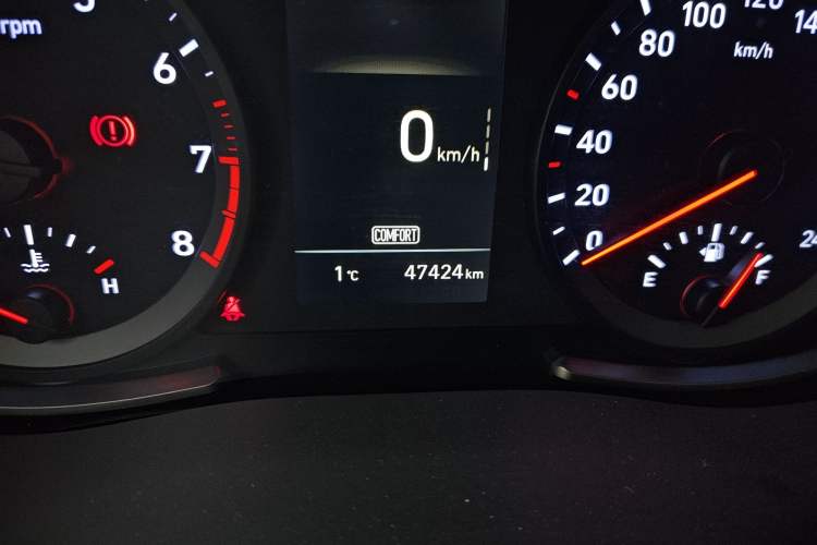 Used Hyundai ix35 2019 2.0L Automatic 2WD Zhiyong·Changlian Edition China V Standard Odometer Close Up